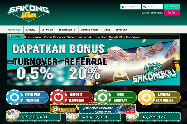 Pkv Games Online Poker Deposit Pulsa 24 Jam SAKONGKIUcom